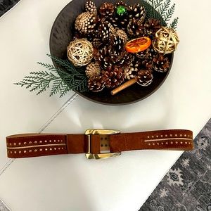 Michael Michael Kors Suede Belt